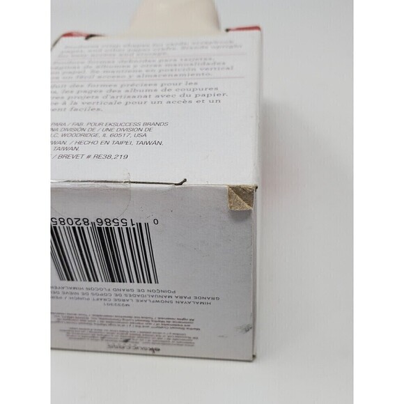NIB MARTHA STEWART CRAFTS HIMALAYAN SNOWFLAKE CRAFT PUNCH LARGE EK SUCCESS - Picture 8 of 10